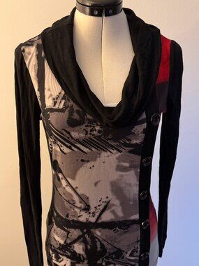 Tango Mango blouse long sleeves size XS